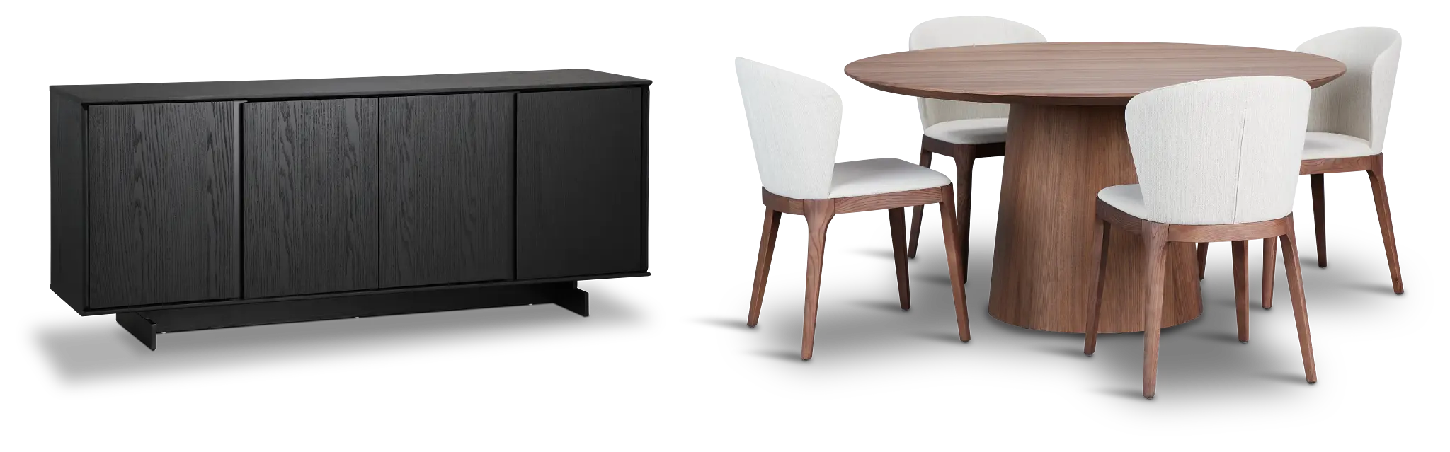 Nomad Mid Tone 47" Dining Room Nomad Mid Tone 47" Dining Room