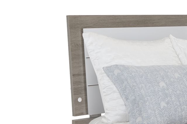 Mirabella Two-tone Panel Bed (5)