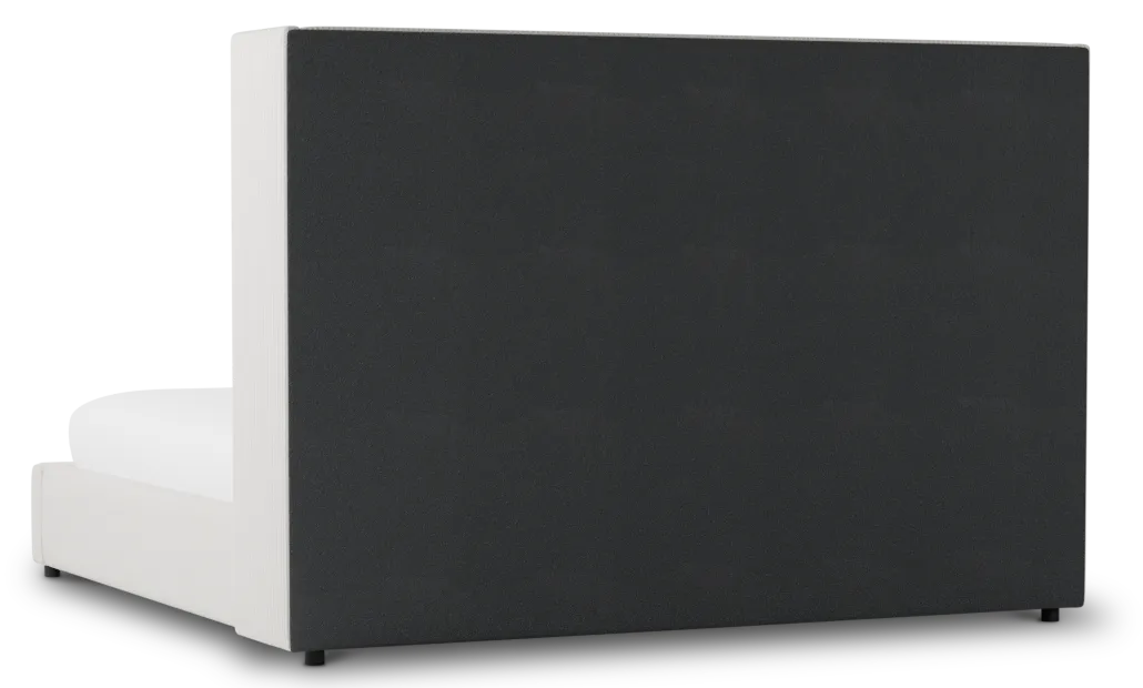 Captiva Lucy Light Beige 60" Upholstered Shelter Bed