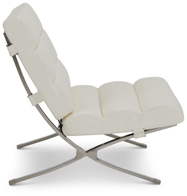 Tatiana White Micro Accent Chair (2)