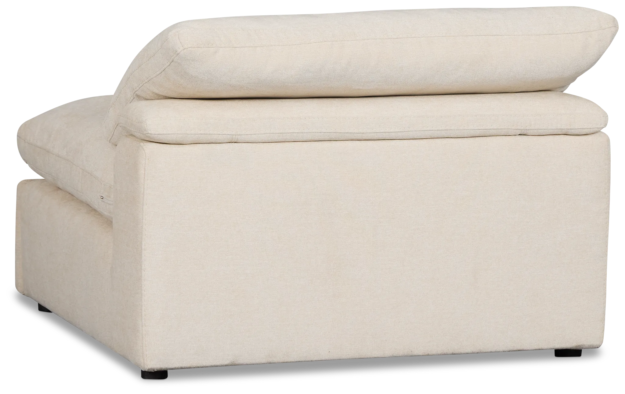 Drift Light Beige Fabric 3-piece Modular Power Sofa