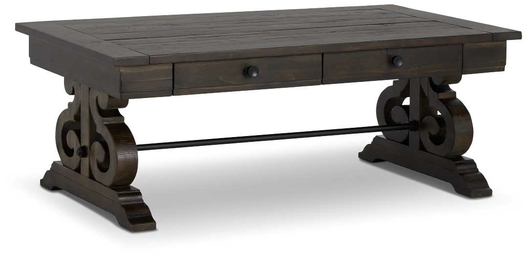 Sonoma Dark Tone Storage Coffee Table