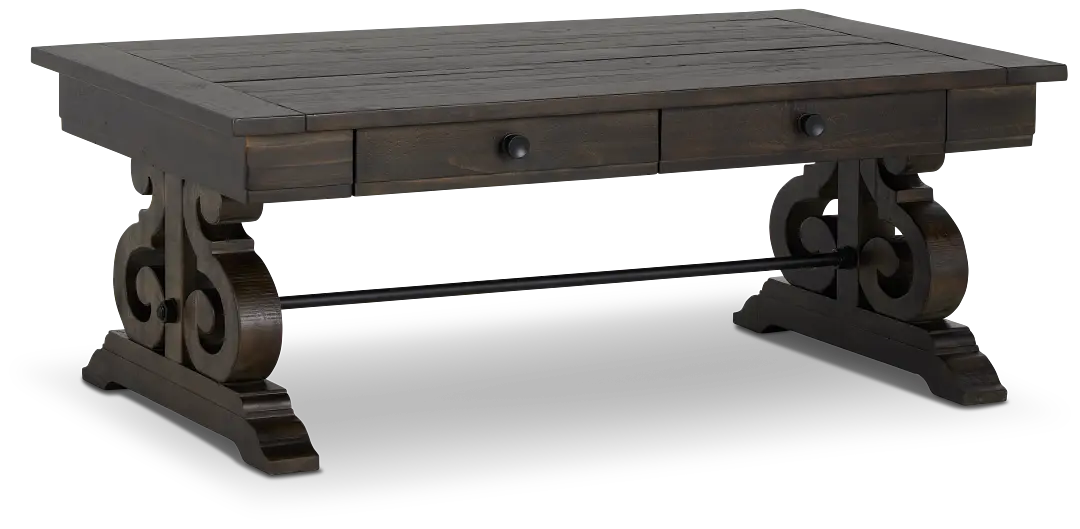 Sonoma Dark Tone Storage Coffee Table Sonoma Dark Tone Storage Coffee Table