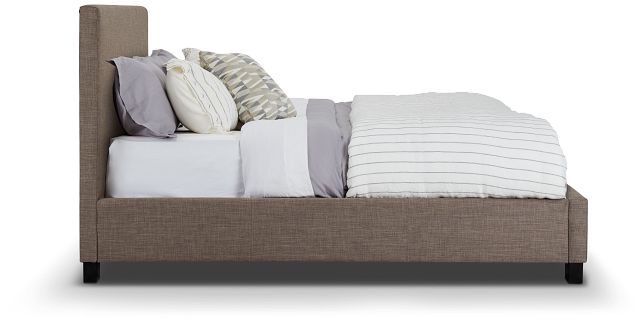 Madden Gray Uph Platform Bed