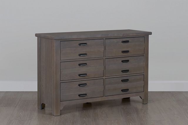 Bungalow Mid Tone 6-drawer Dresser