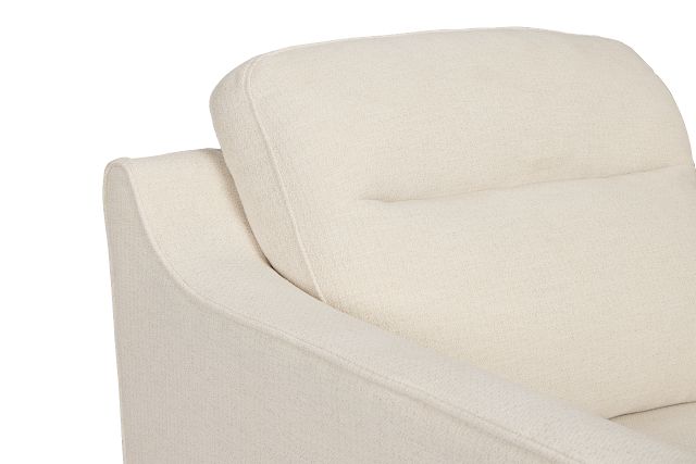 Talia Light Beige Fabric Chair