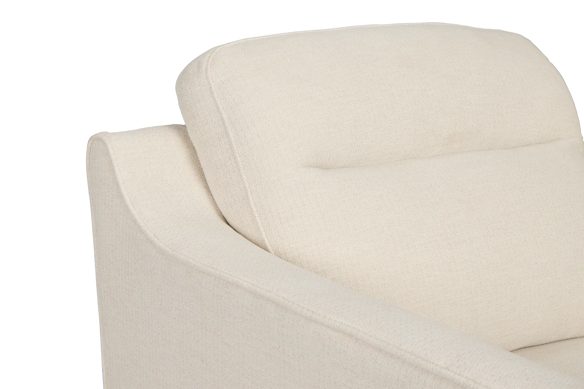 Talia Light Beige Fabric Chair