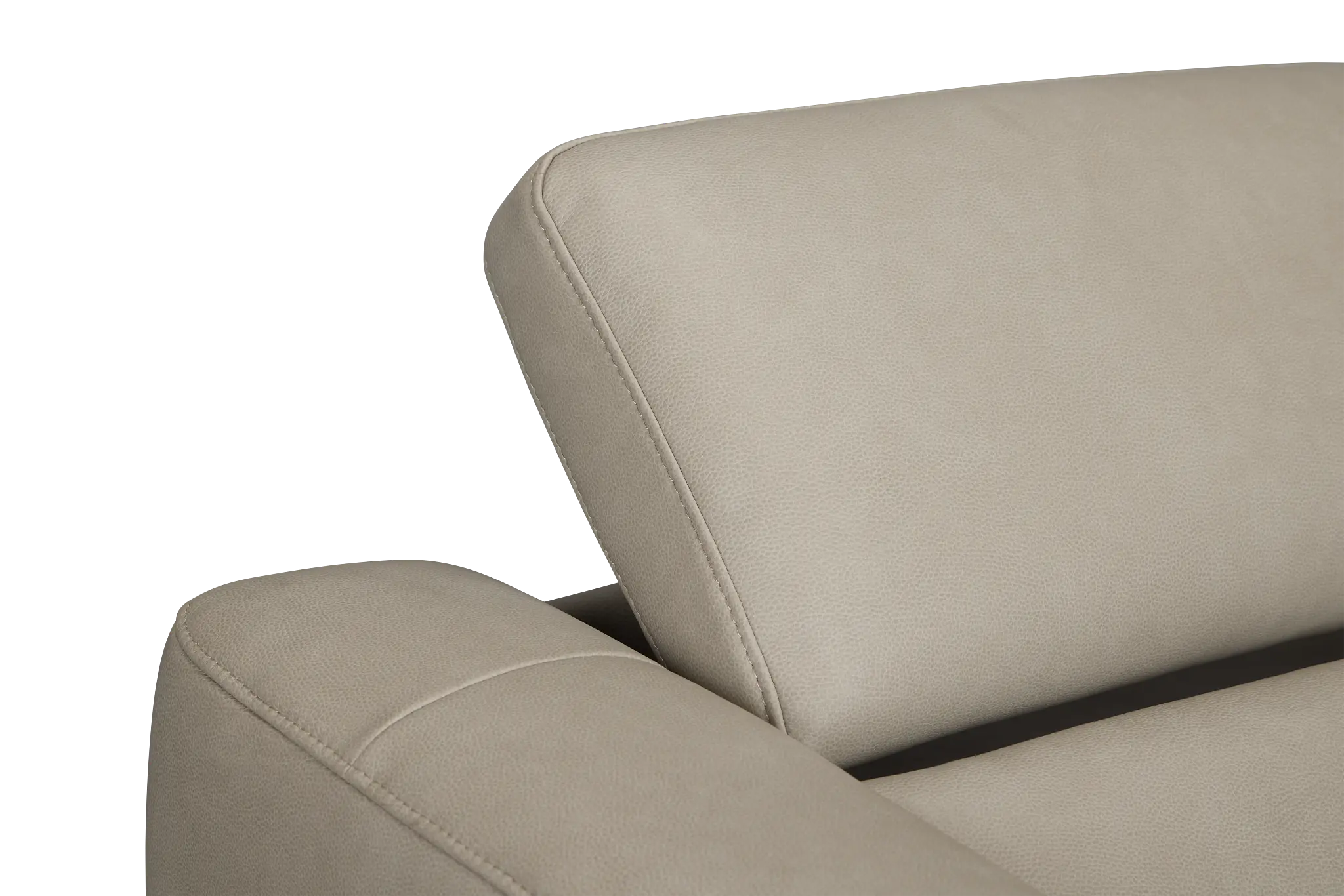 Melody Light Gray Micro Medium Dual Power 2-arm Reclining Sectional Melody Light Gray Micro Medium Dual Power 2-arm Reclining Sectional