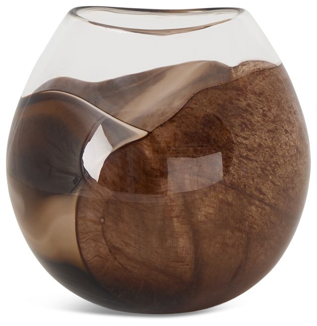Bohema Brown Large Vase