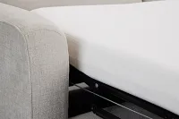 Maxie Light Beige Micro Memory Foam Sleeper