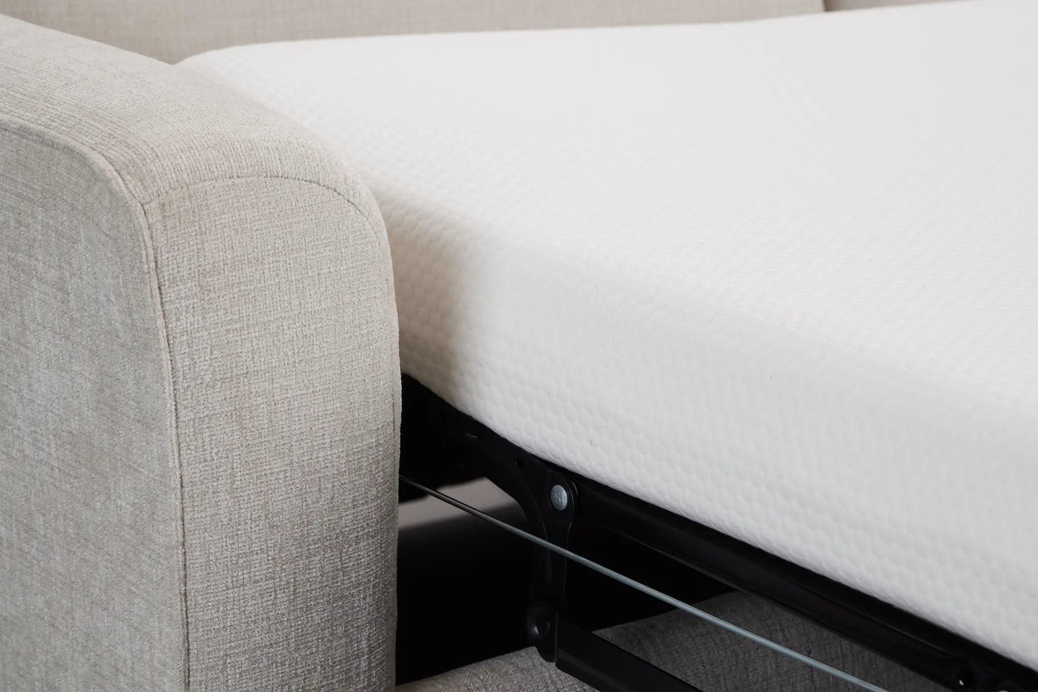Maxie Light Beige Micro Memory Foam Sleeper Maxie Light Beige Micro Memory Foam Sleeper