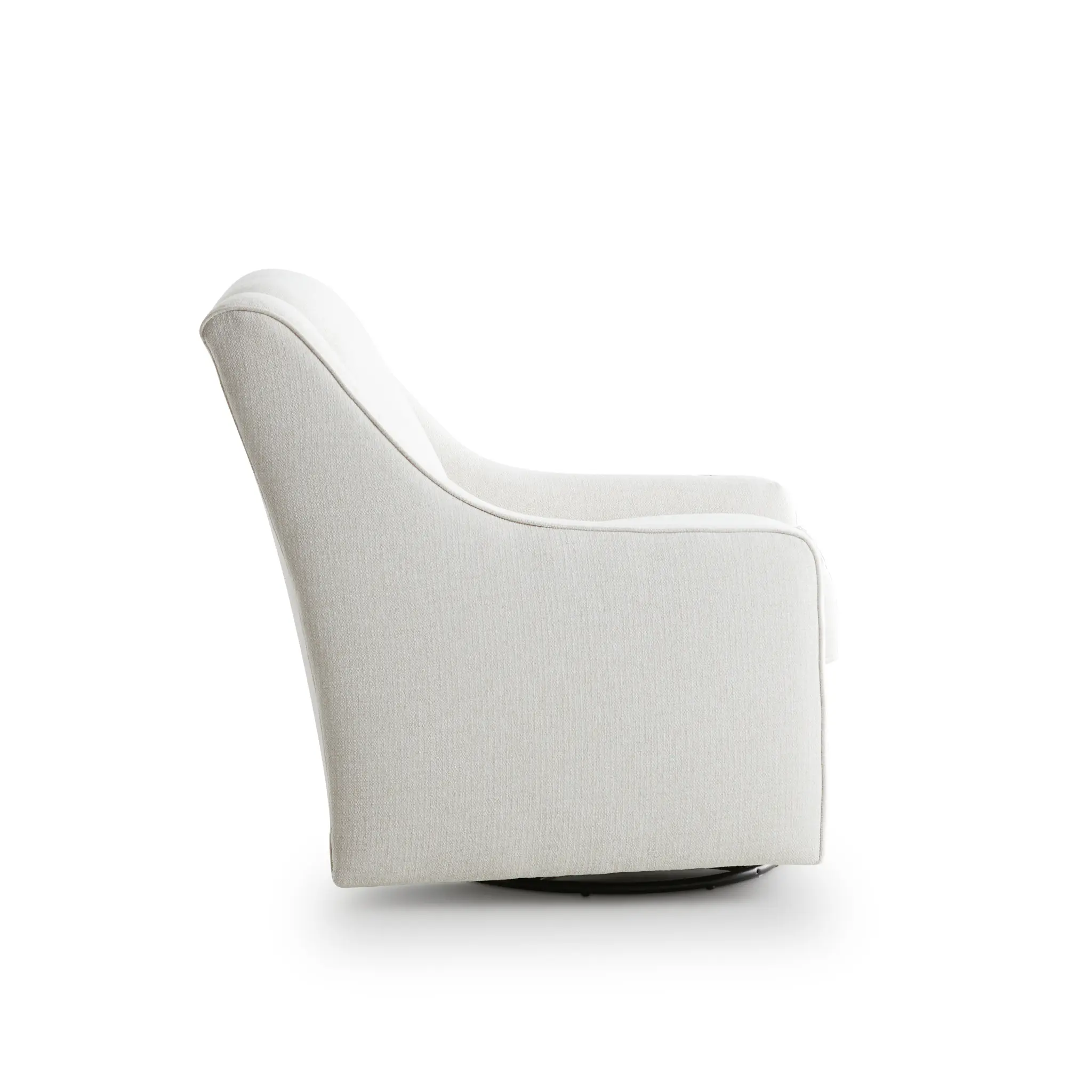 Austin White Fabric Swivel Rocker Glider Austin White Fabric Swivel Rocker Glider