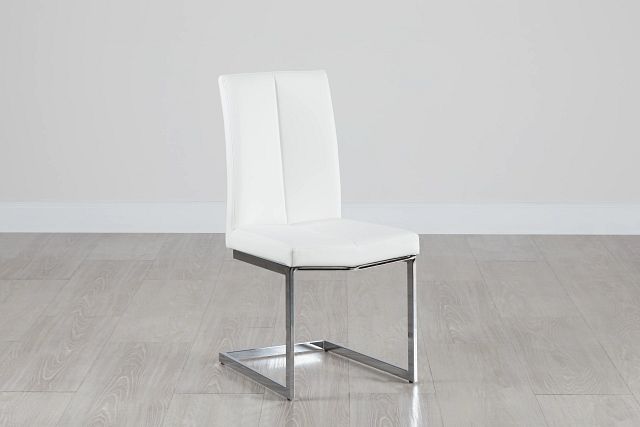 London White Upholstered Side Chair (0)