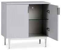 Surge Gray Two-door Cabinet