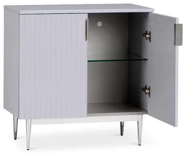 Surge Gray Two-door Cabinet