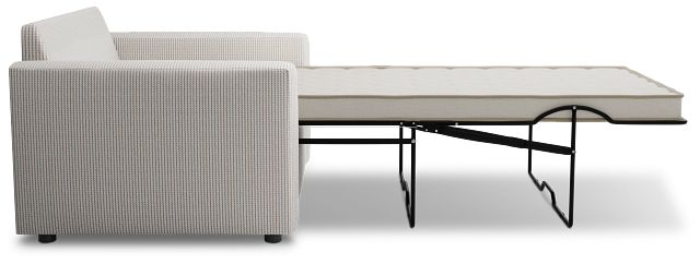 Siesta Lucy Light Beige Fabric Innerspring Sleeper