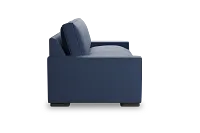 Edgewater Revenue Dark Blue 96" Sofa W/ 2 Cushions