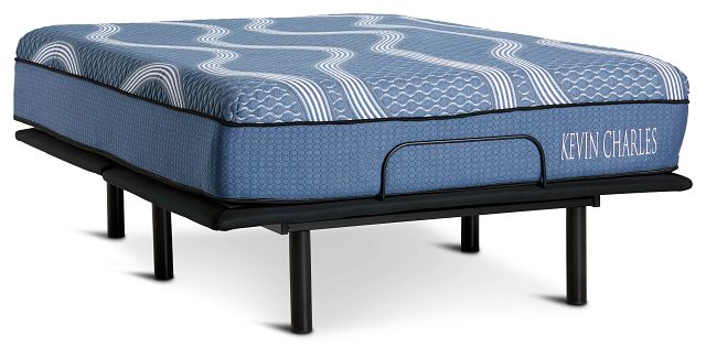 Kevin Charles Vista Hybrid Elevate Adjustable Mattress Set