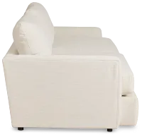 Noah Ivory Fabric Sofa