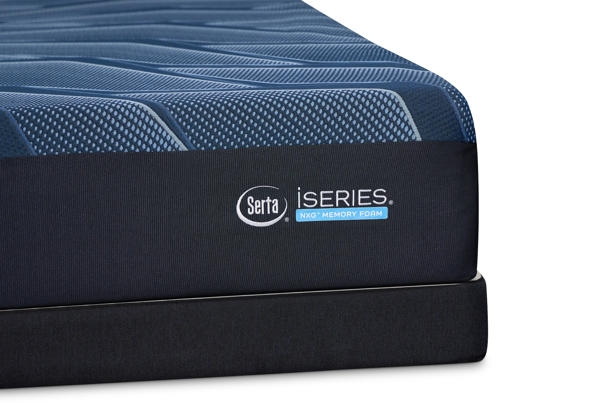 Iseries Nxg 2500 12.5" Plush Low-profile Mattress Set
