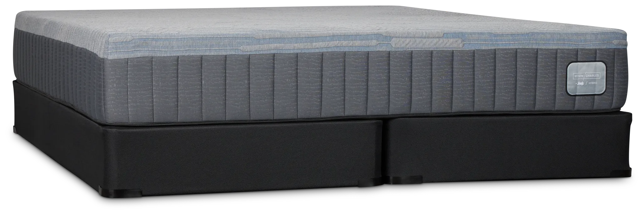 Kevin Charles By Sealy Hybrid Medium Mattress Set