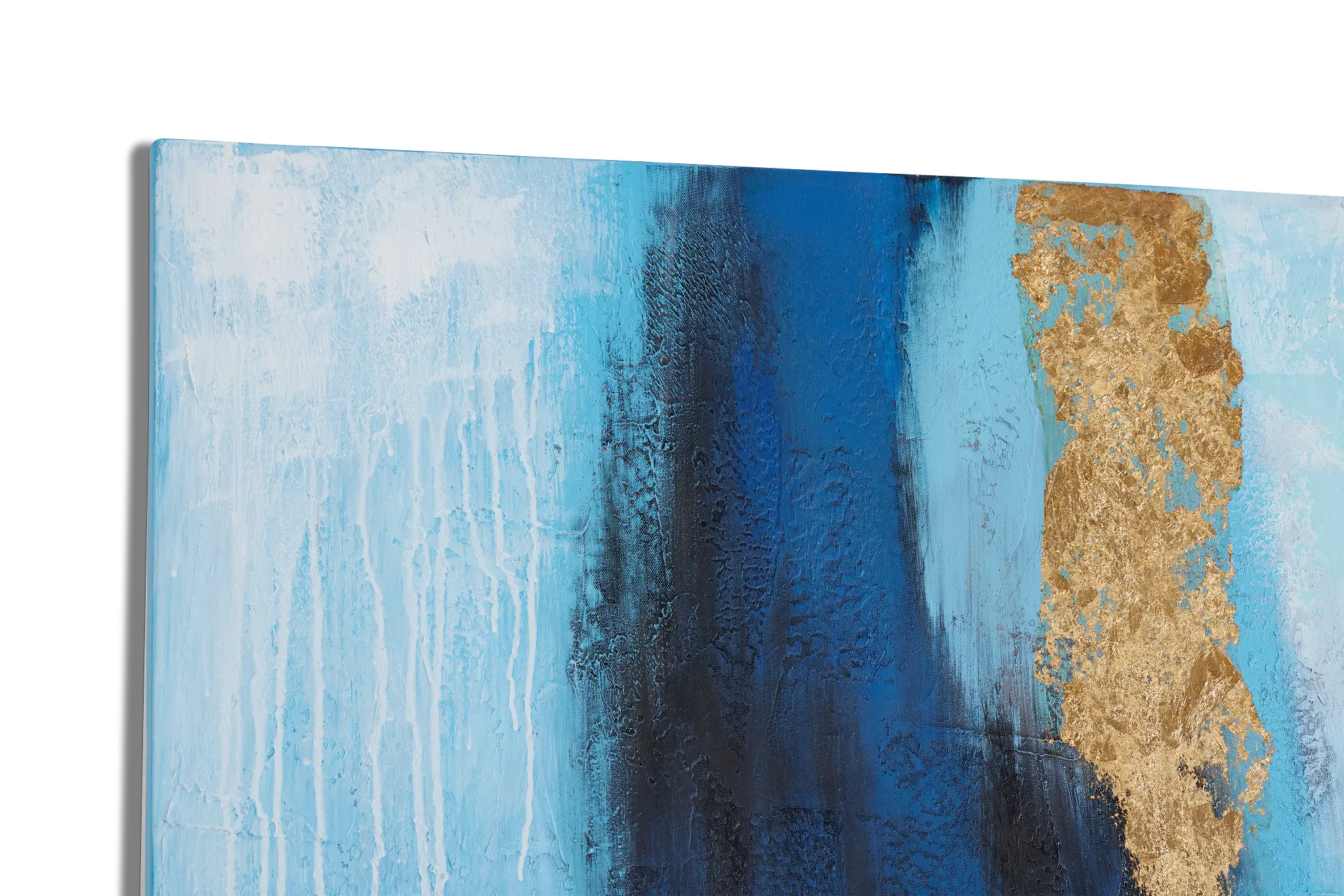 Surf Blue Canvas Wall Art Surf Blue Canvas Wall Art