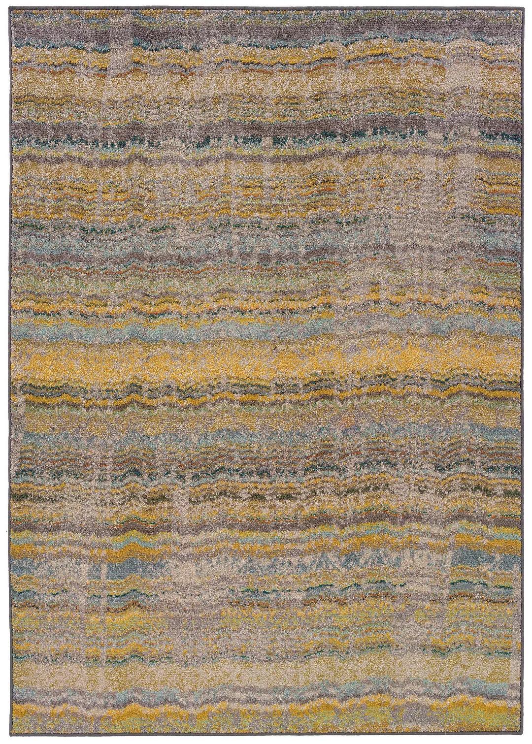 Kaleidoscop Yellow 5x8 Area Rug Kaleidoscop Yellow 5x8 Area Rug