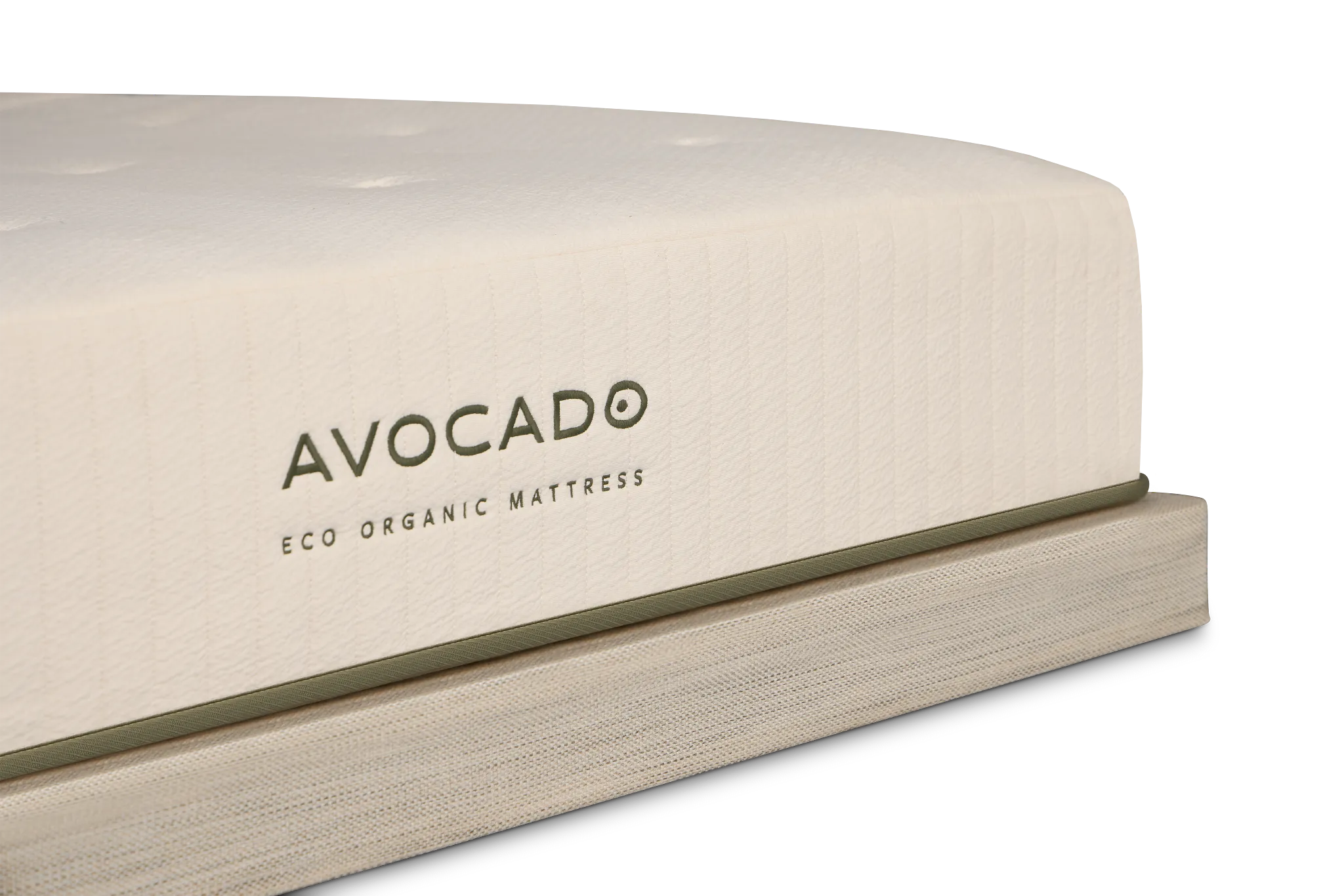 Avocado Eco Organic Cushion Firm Low-profile Mattress Set