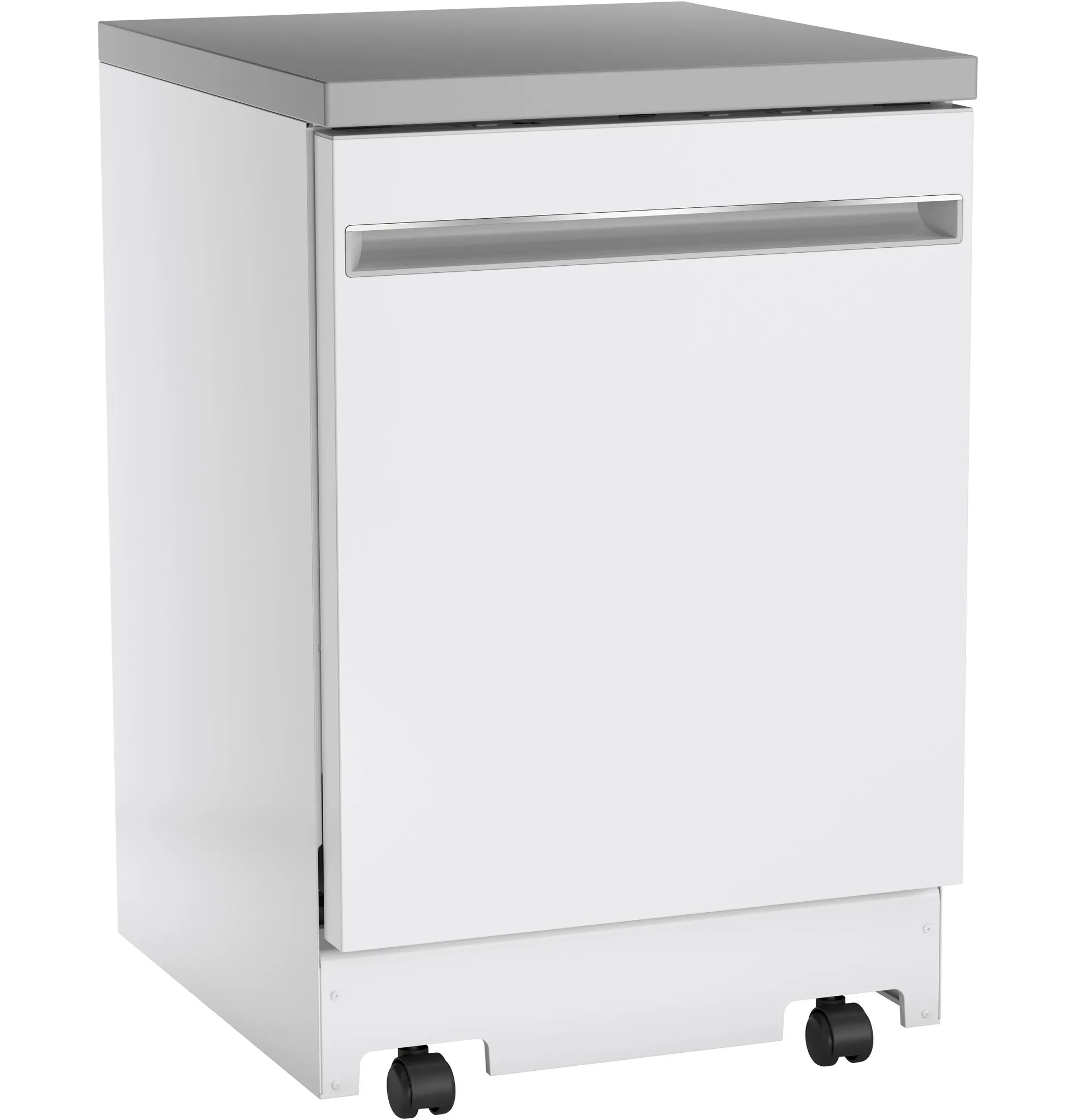 Ge 225 Series White Portable Dishwasher