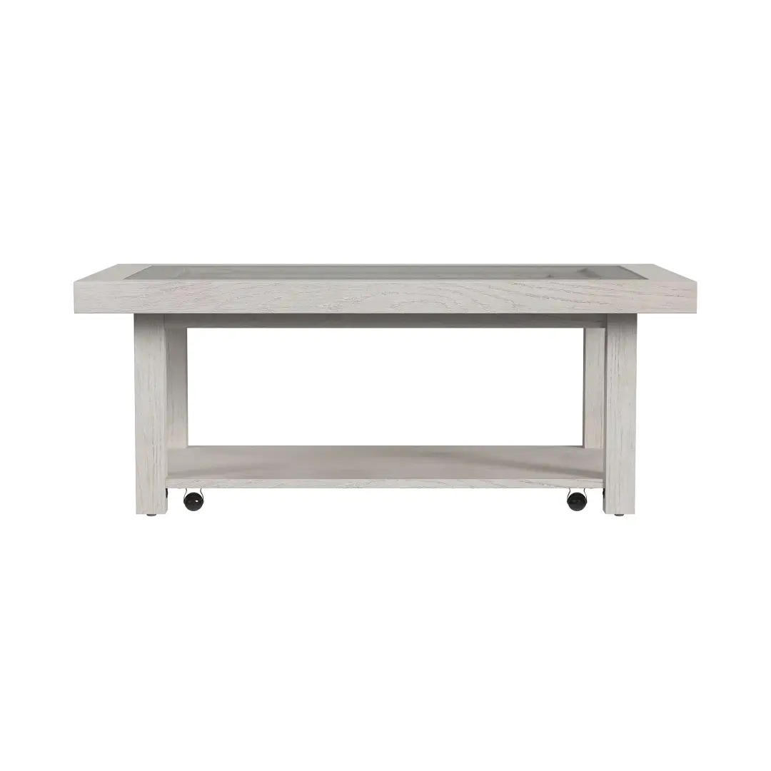 Sansa White Rectangular Coffee Table Sansa White Rectangular Coffee Table