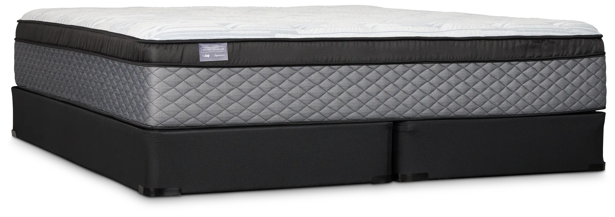 Kevin Charles By Sealy Signature Plush Mattress Set