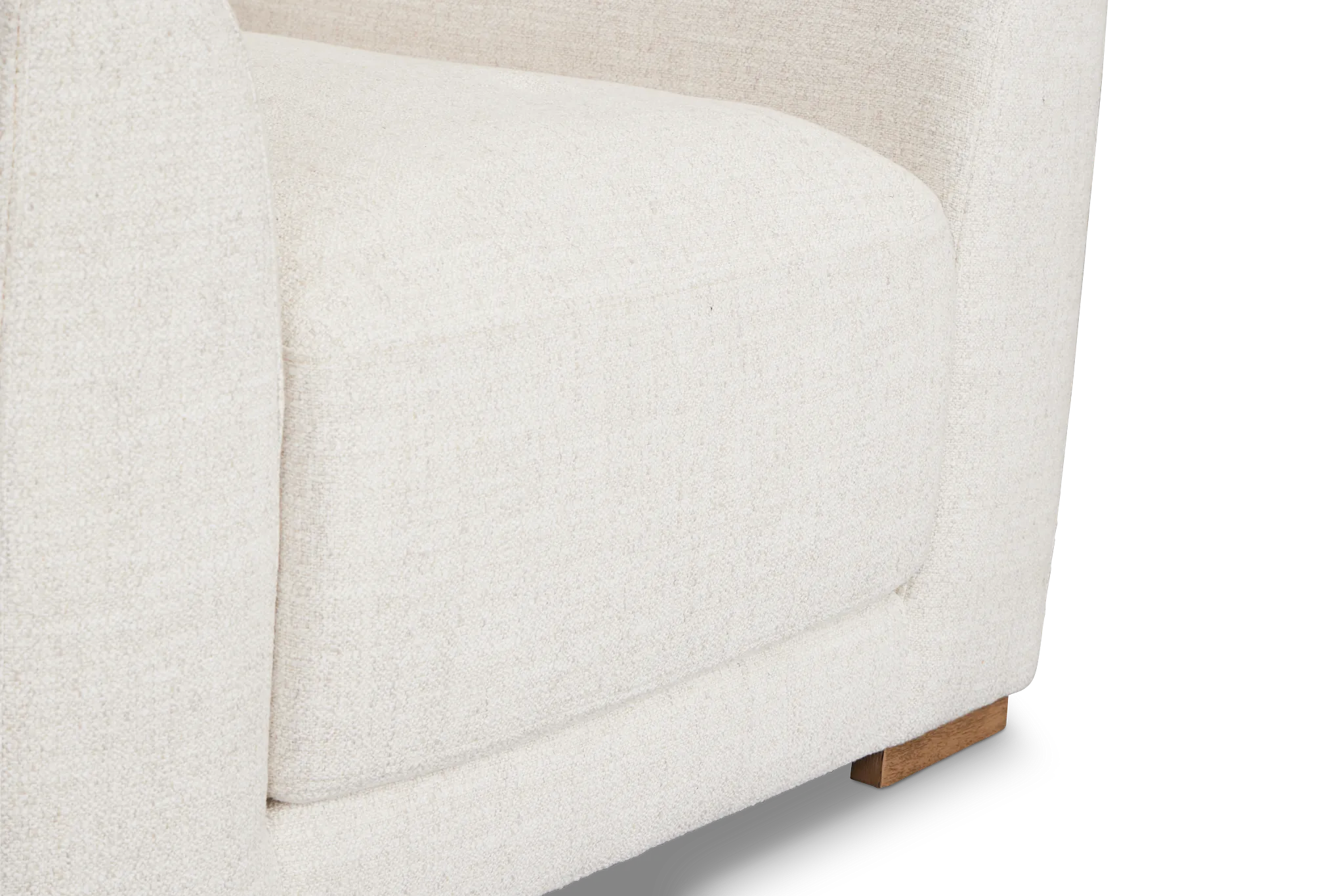 Maeve Light Beige Fabric Chair