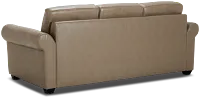 Lincoln Taupe Lthr/vinyl Sofa
