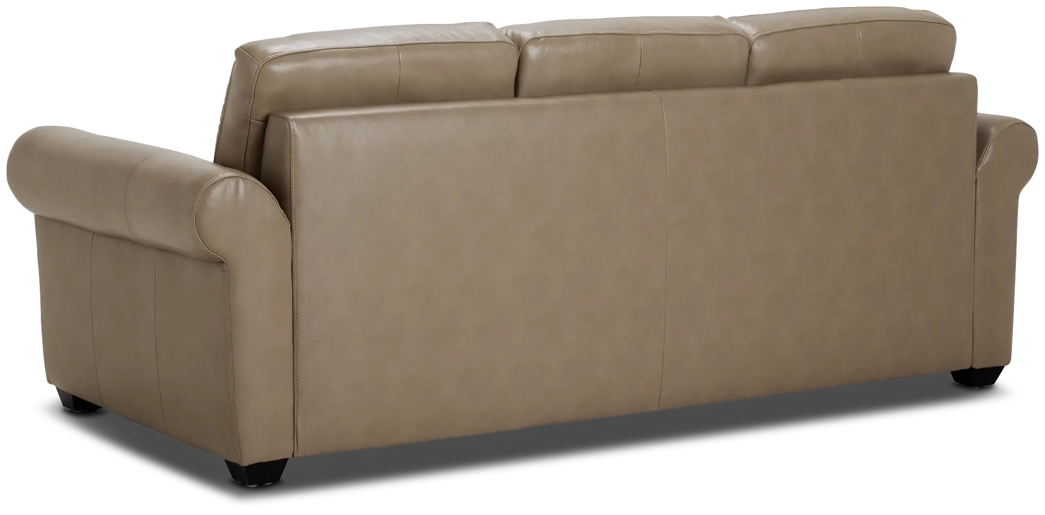 Lincoln Taupe Lthr/vinyl Sofa Lincoln Taupe Lthr/vinyl Sofa