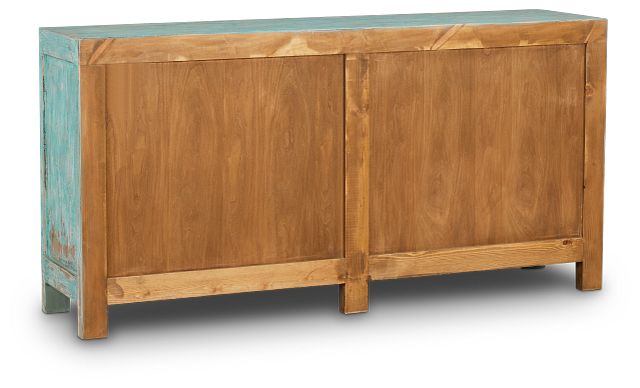 Arrow Teal Four-door Cabinet