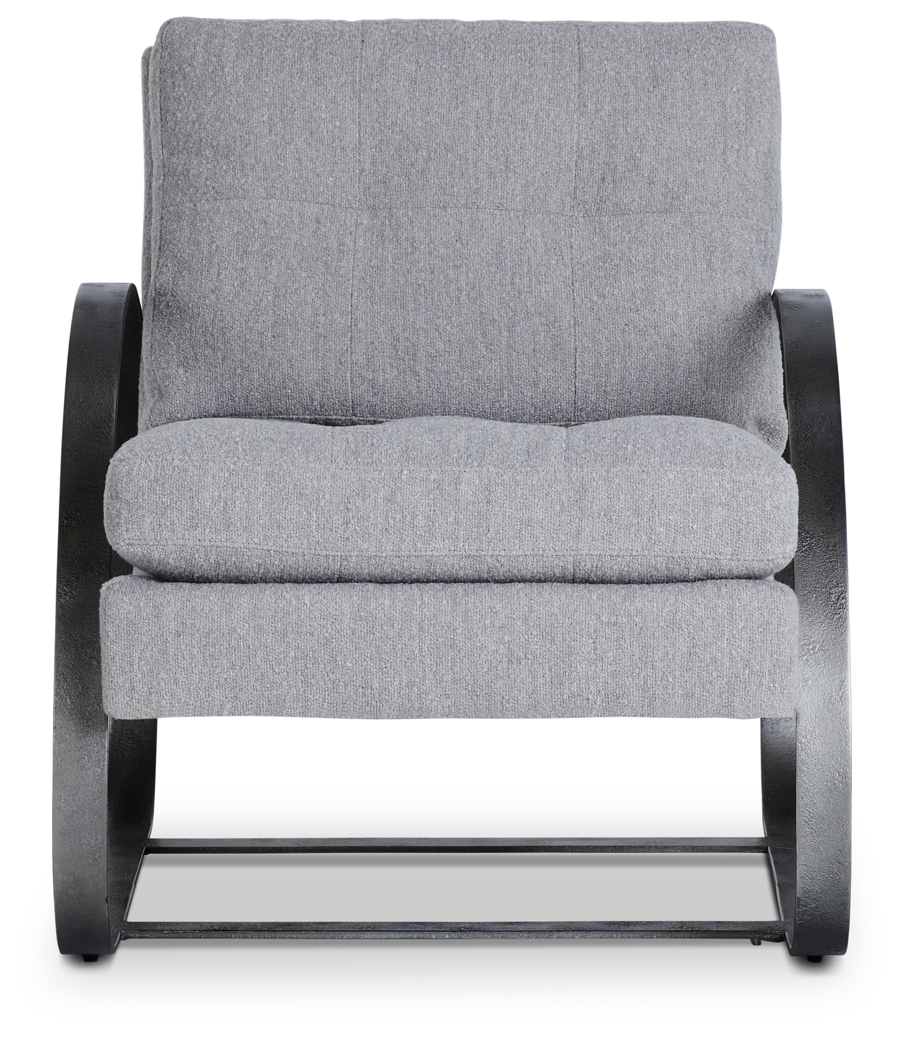 Porter Gray Fabric Accent Chair