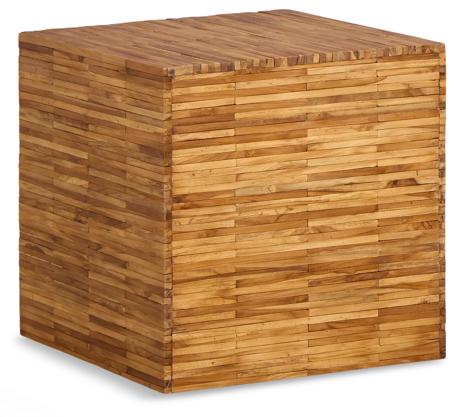 Haven Mid Tone Wood Square End Table Haven Mid Tone Wood Square End Table