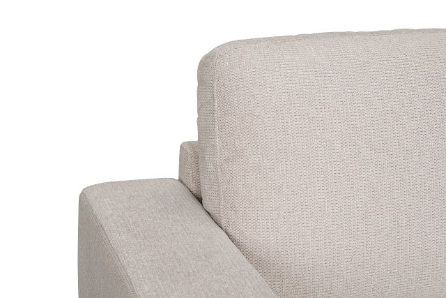Carmen Light Beige Fabric Loveseat