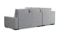 Edgewater Sea Lane Dark Blue Small Two-arm Sectional