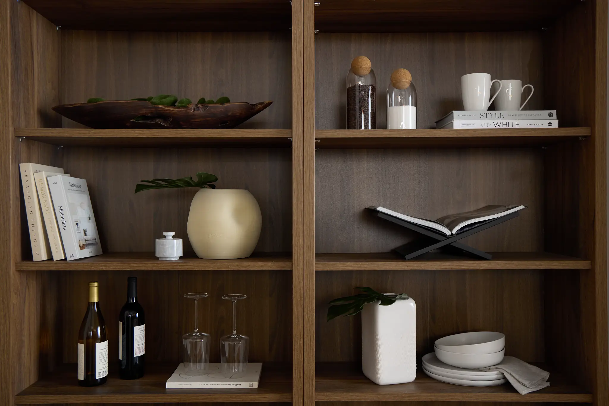 Trento Mid Tone Bookcase Trento Mid Tone Bookcase