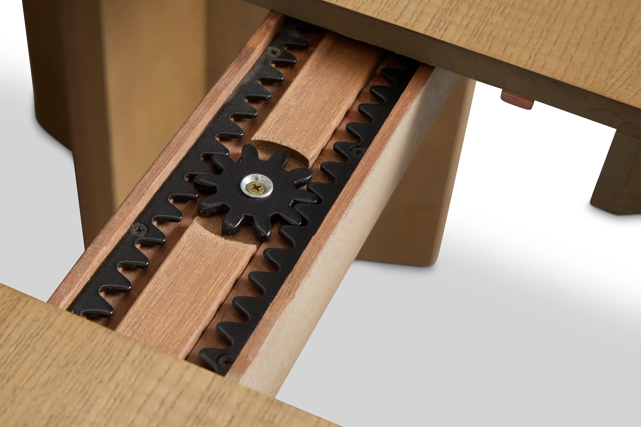 Pasadena Light Tone Rectangular Table & 4 Upholstered Chairs