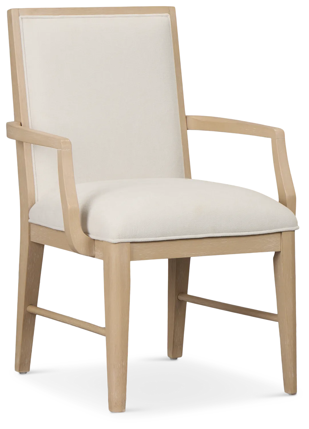 Castello Light Tone Upholstered Arm Chair