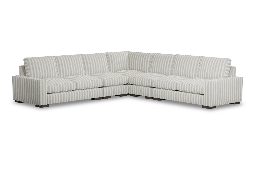 Edgewater Sea Lane Light Gray Large Two-arm Sectional Edgewater Sea Lane Light Gray Large Two-arm Sectional