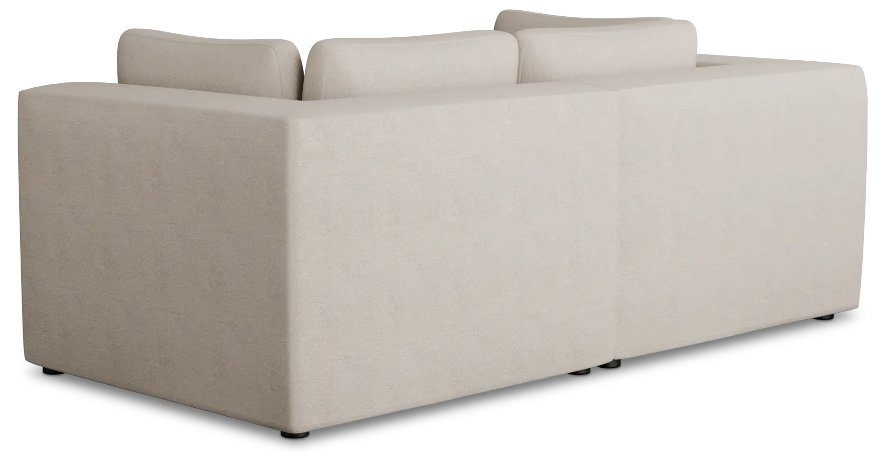 Destin Sutton Beige Fabric 2 Piece Modular Sofa Destin Sutton Beige Fabric 2 Piece Modular Sofa