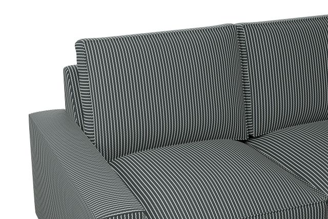 Edgewater Lucy Navy Large Right Chaise Sectional