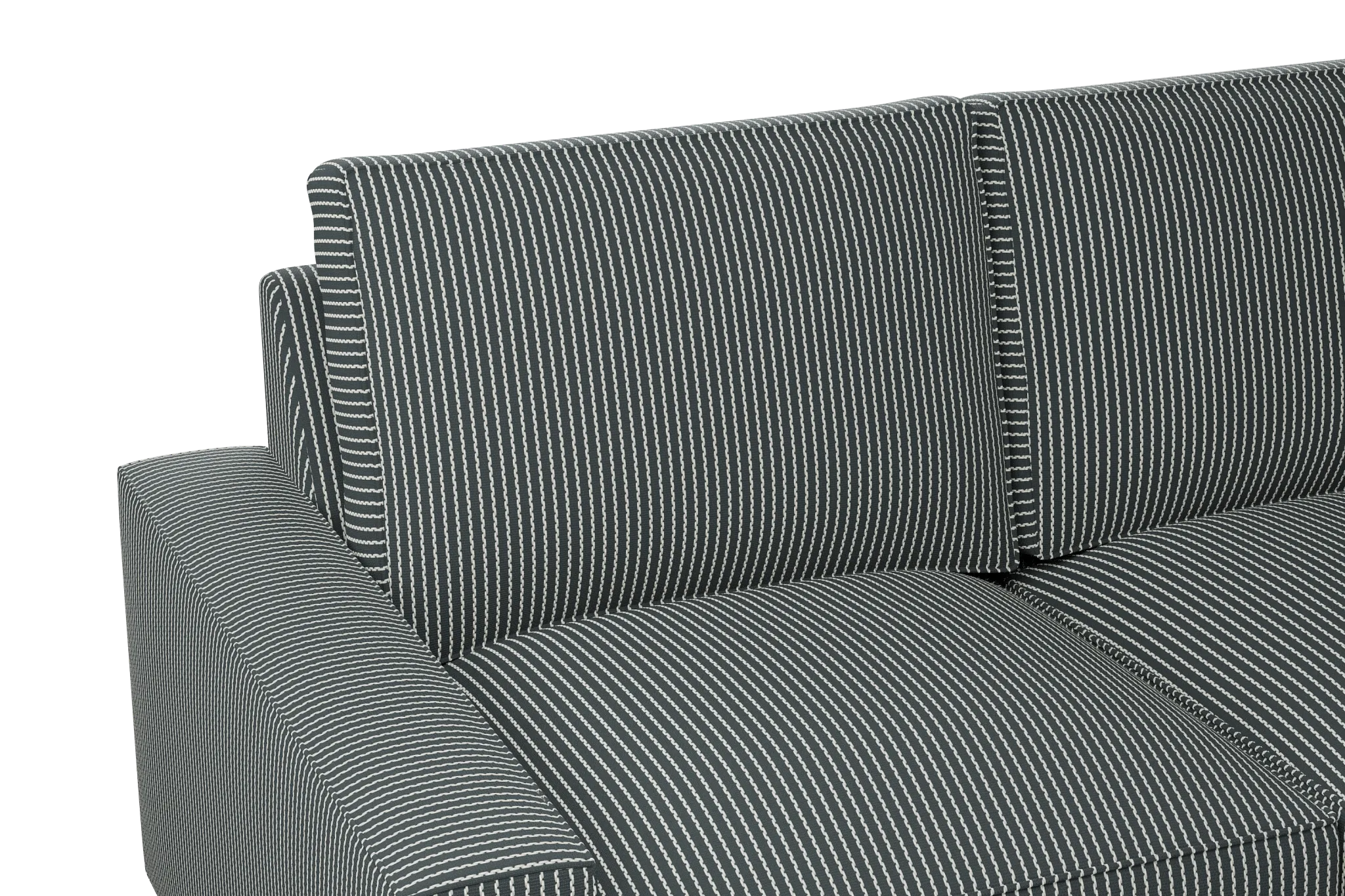 Edgewater Lucy Navy Large Right Chaise Sectional