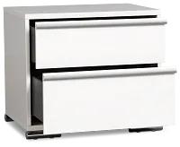 Davie White Nightstand