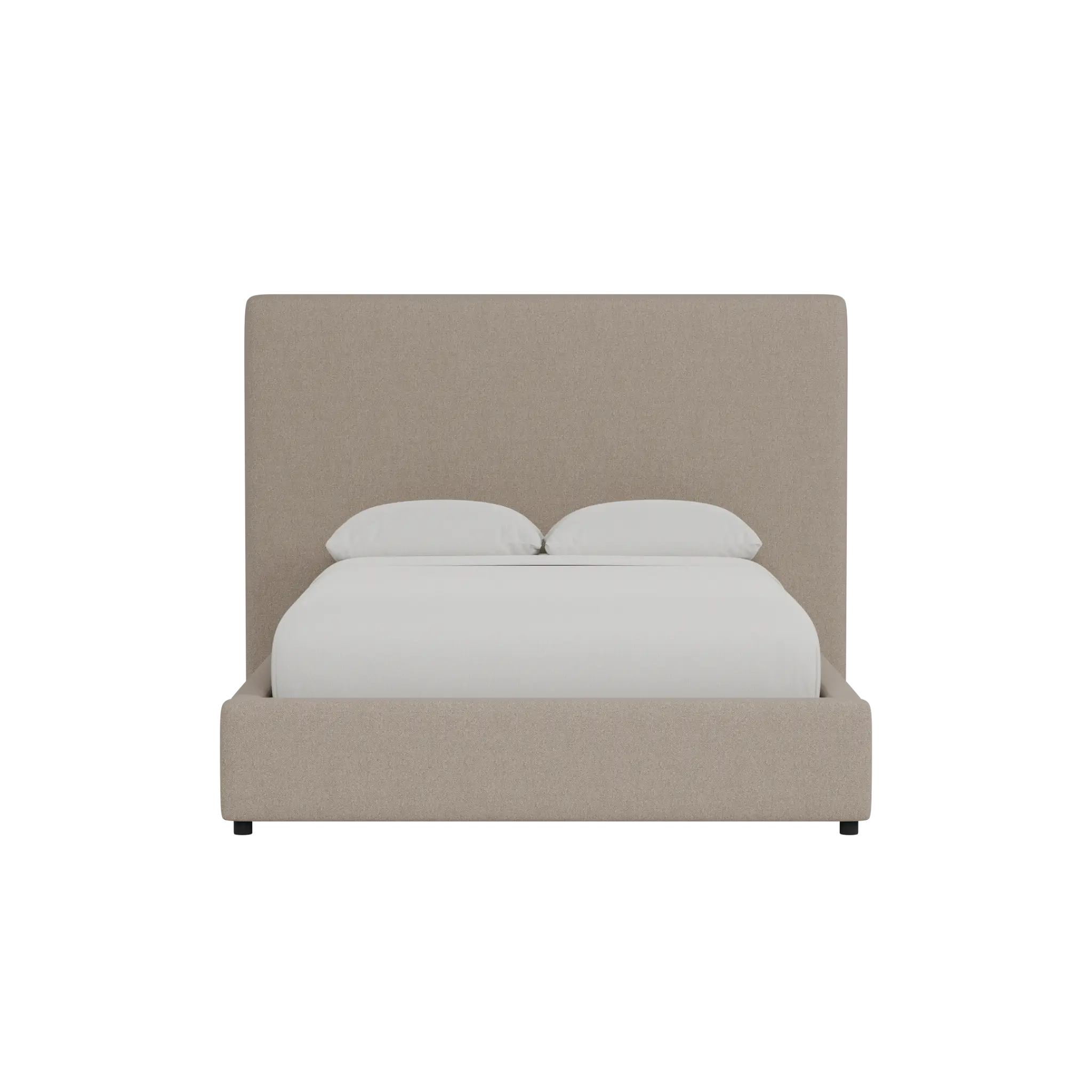 Grayton Elite Brown 54" Upholstered Platform Bed Grayton Elite Brown 54" Upholstered Platform Bed