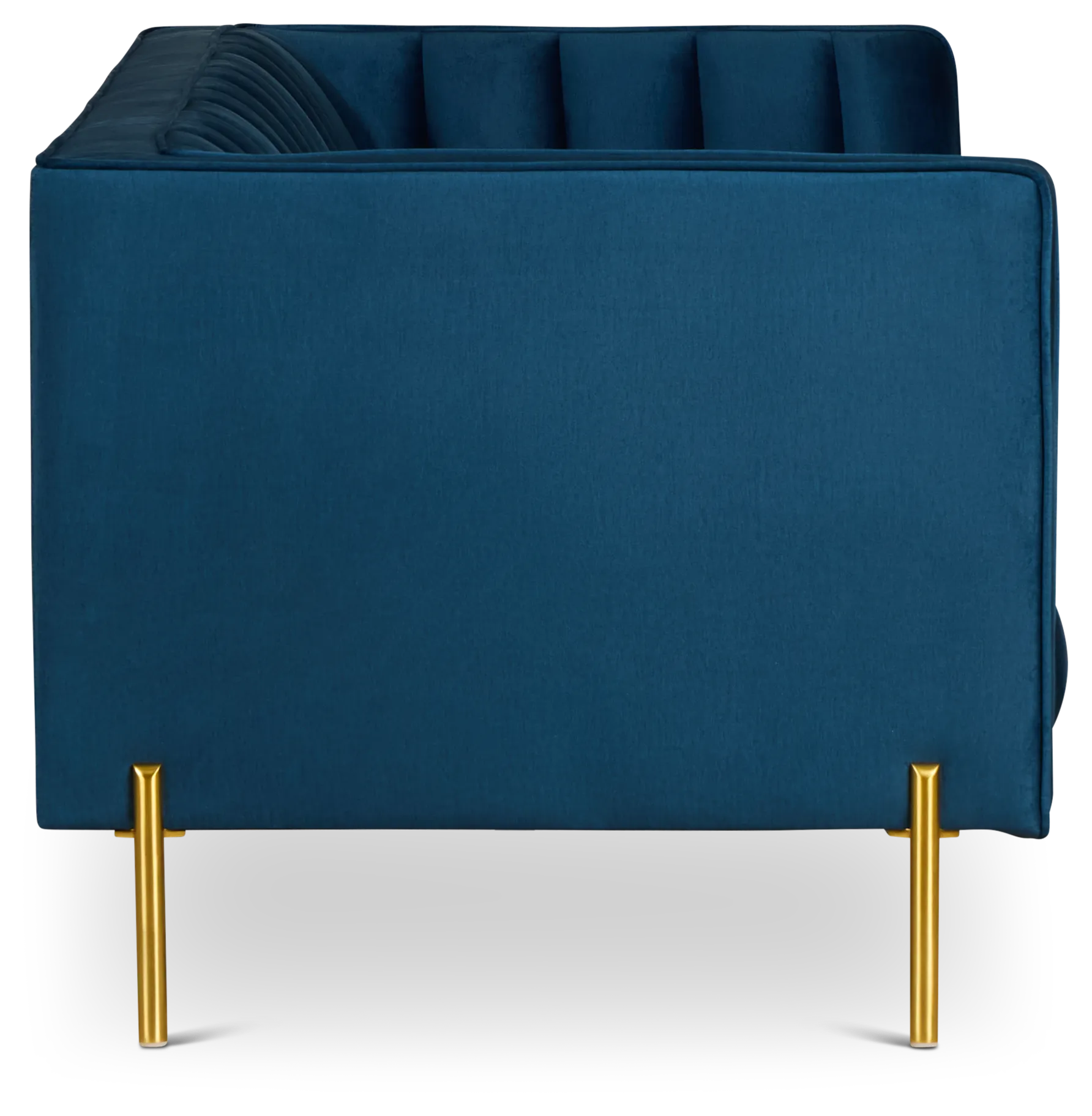 Bella Dark Blue Velvet Sofa