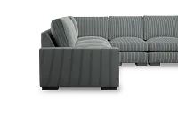 Edgewater Lucy Navy Large Two-arm Sectional